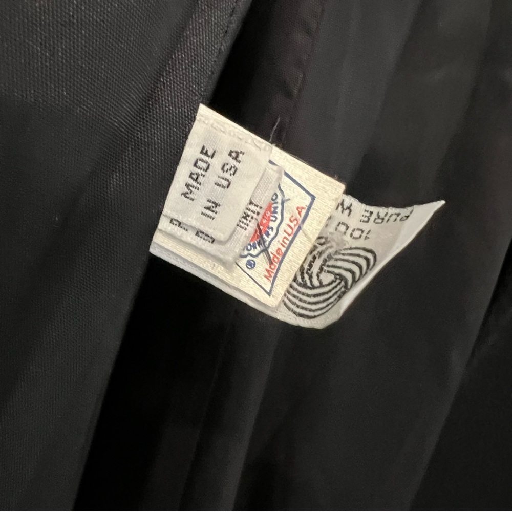 Perry Ellis Black Pea Coat - Picture 13 of 13